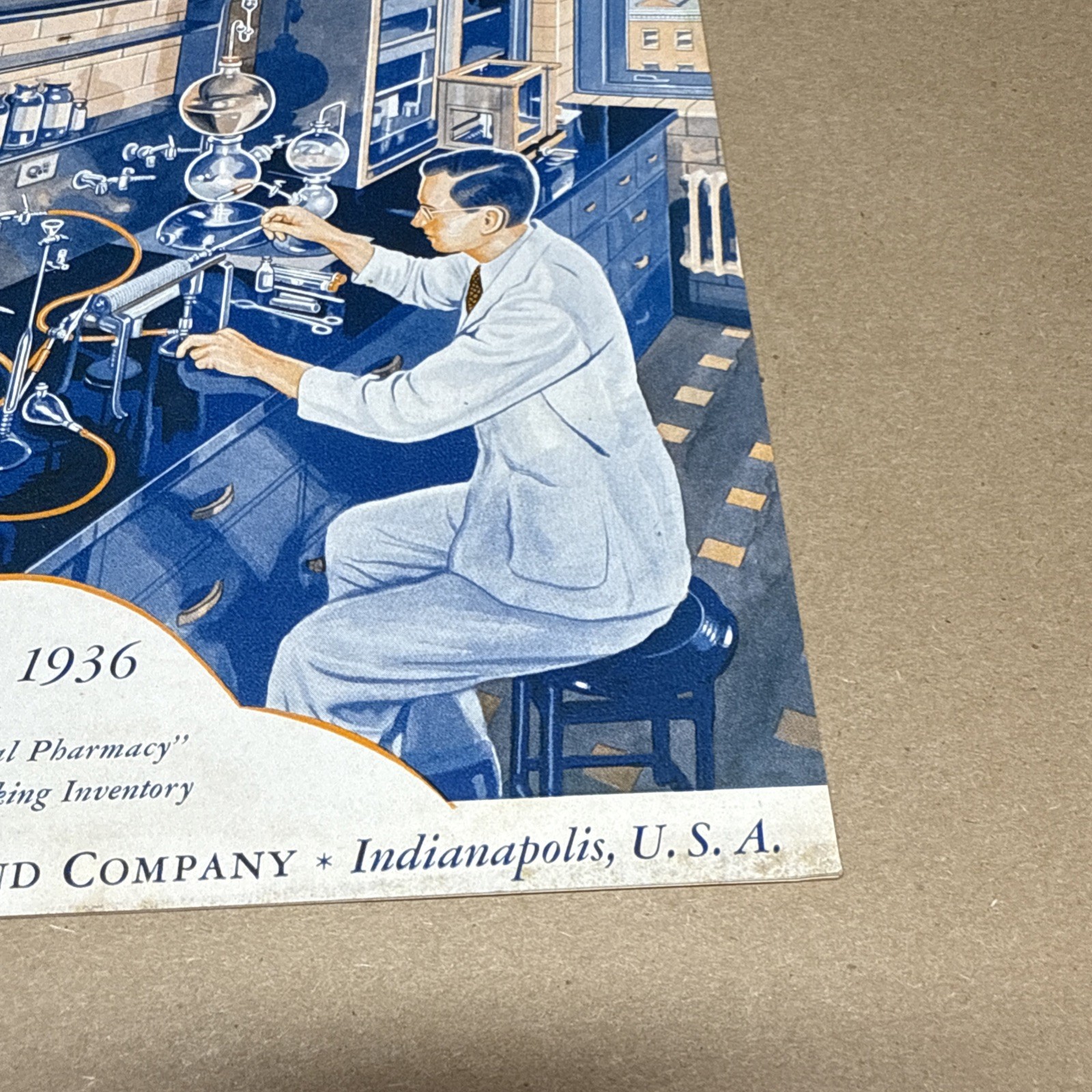 Tile And Till Magazine Eli Lilly And Company March 1936 Indianapolis Indiana
