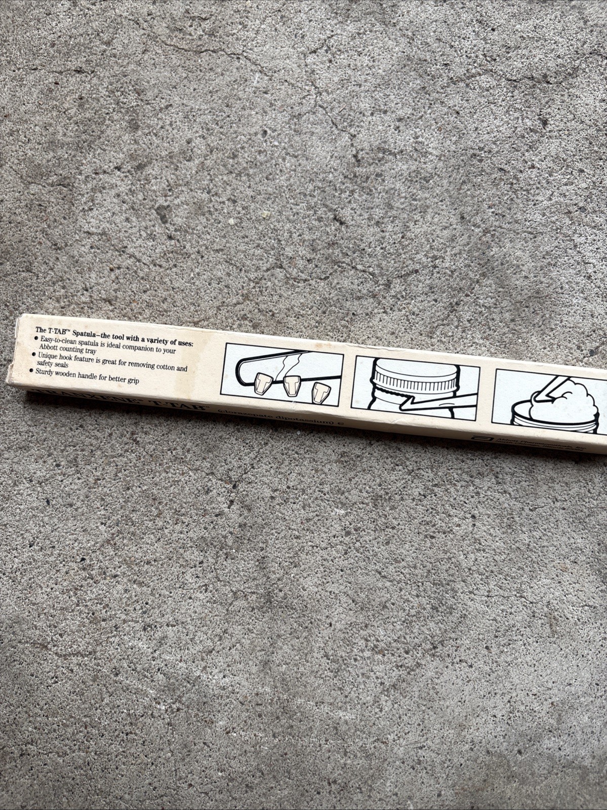 Pharmaceutical Rep T-tab Spatula Sorting Medicine