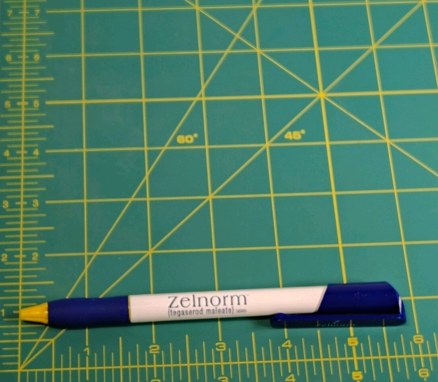 Zelnorm Pen Drug Rep Pharmaceutical Promo Medical Advertising