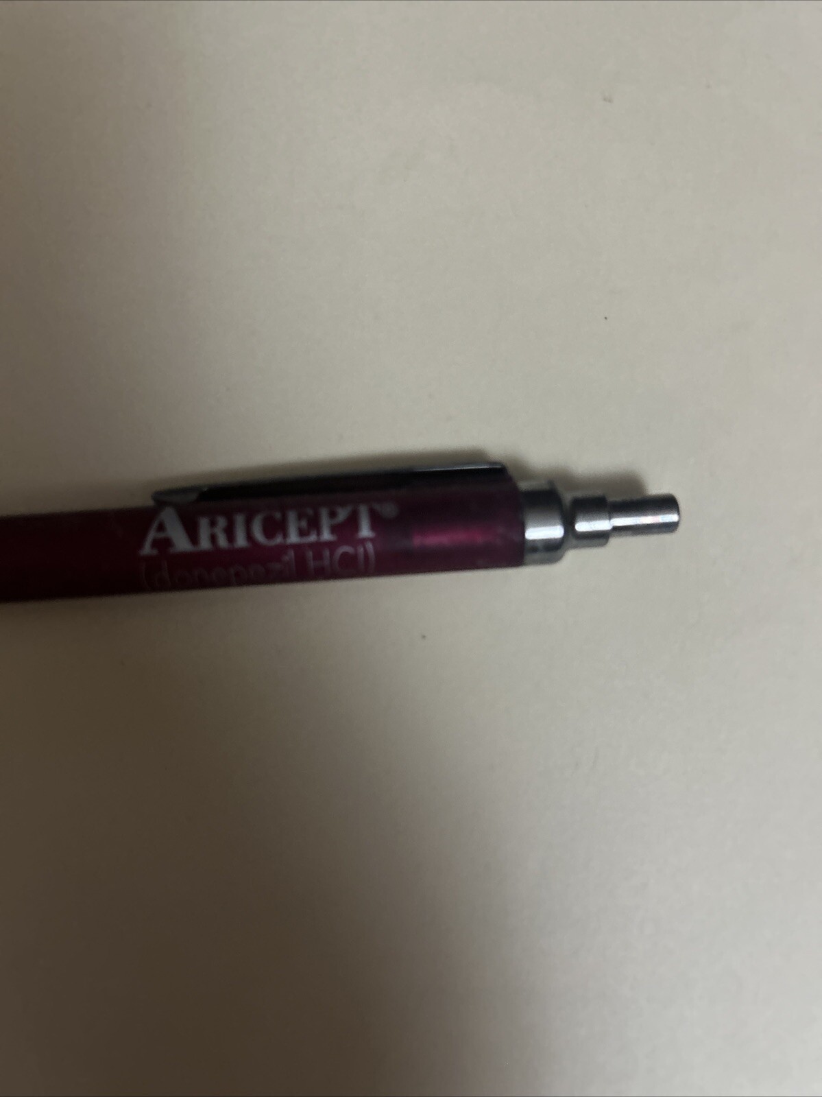 Drug Rep Pen Lot Of 3 Metal Pharmaceutical. Aricept. Viagra. Pfizer