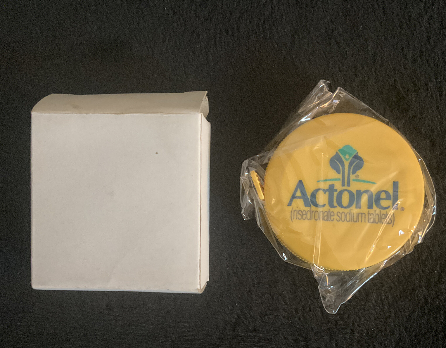 Actonel Tape Measure Drug Rep 5 ft. Round Scarce vintage 90s New In Box