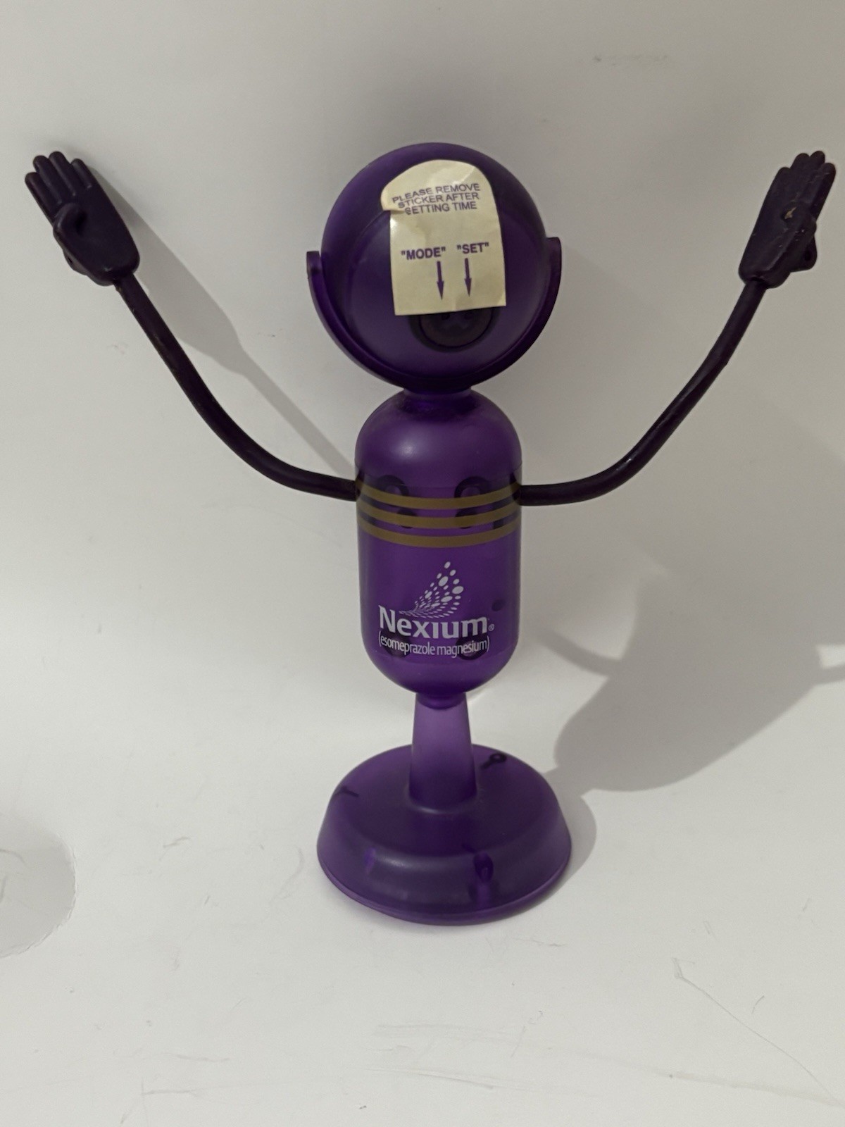 Nexium Figure Clock Drug Rep Marketing Promo Pharma Advertising Vintage RARE