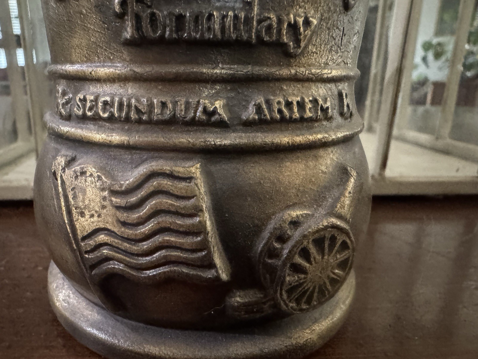 Vtg Lititz Pharmacopoeia Mortar And Pestle Pharmacist Latin 1983 Apothecary