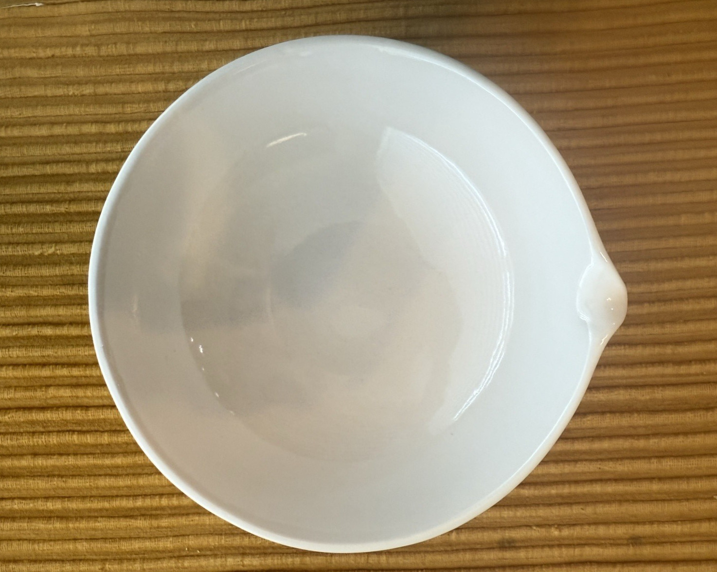 Coors USA Lab Porcelain Evaporating Dish With Lip Spout Bowl 60206 About 6.5″