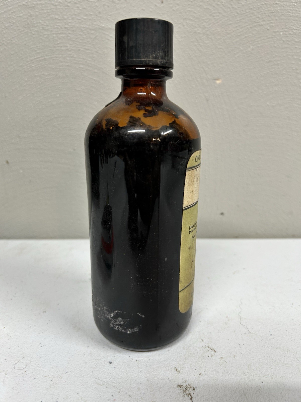 Vintage Eli Lilly Litexin Number 32 Bottle Rare Pharmaceutical Some contents