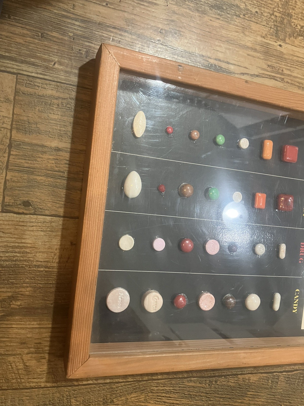 RARE Vintage D.A.R.E. “The Drug Look-Alike Display” Educational Health Exhibit