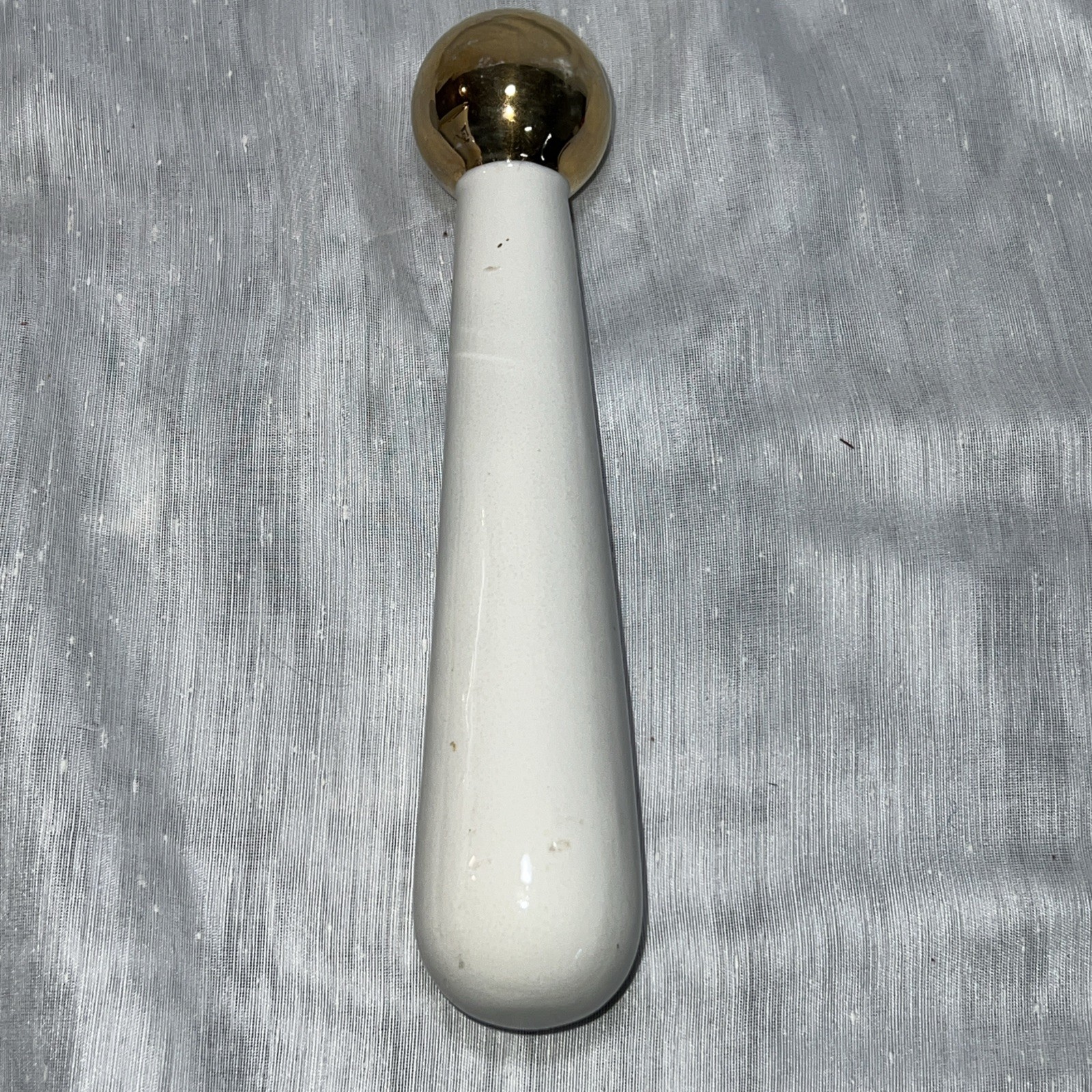 VINTAGE OWENS ILLINOIS “Rx”Pharmacy Apothecary Mortar & Pestle 6 3/4” Tall