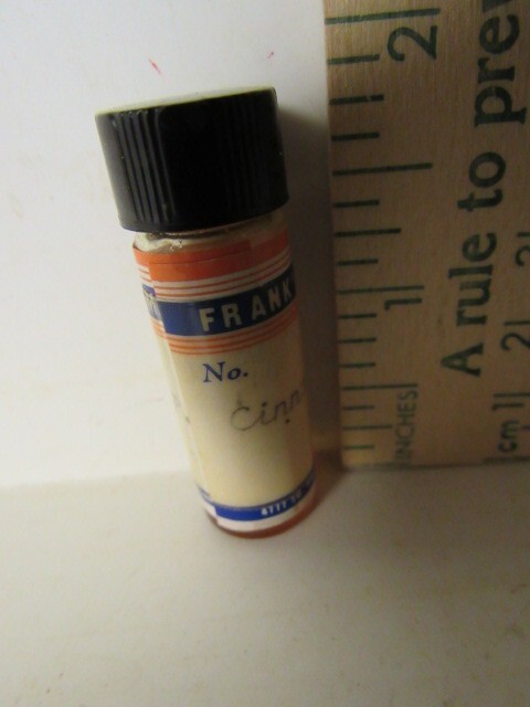 Vtg. Frank’s Pharmacy Cudahy Wisconsin Rexall Brand Glass Pill Bottle