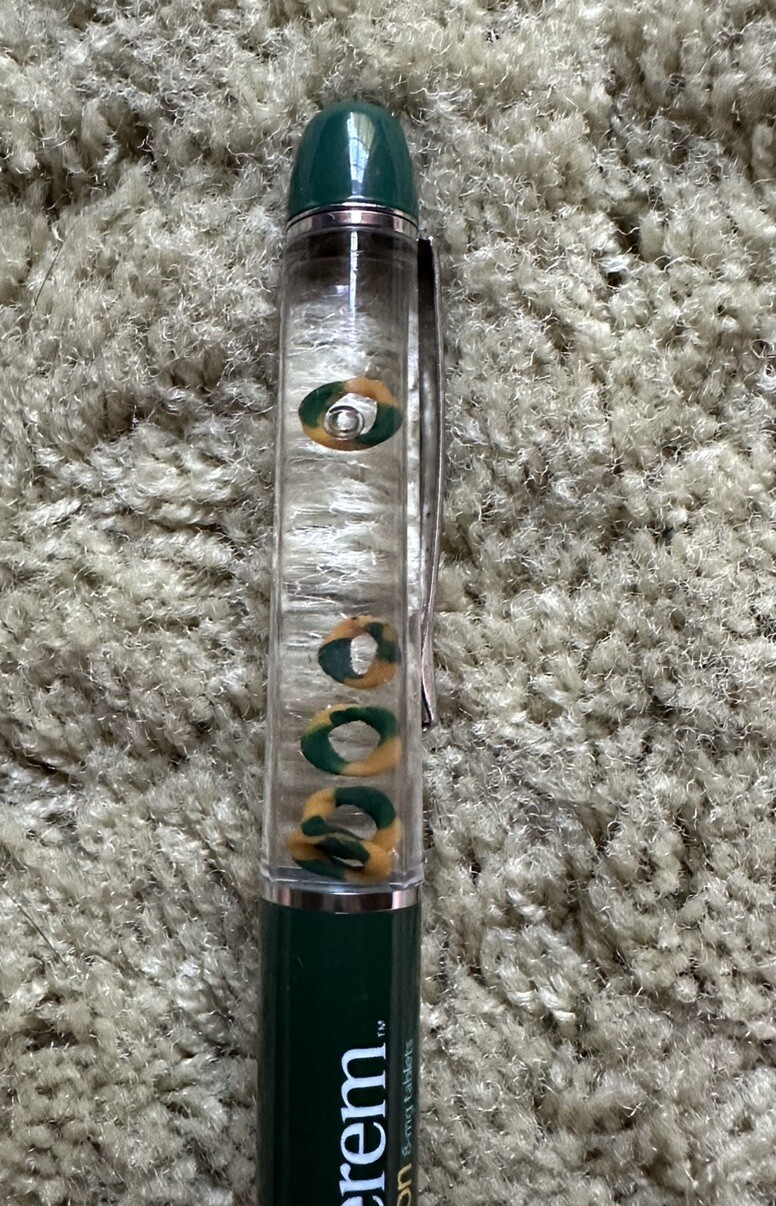 Rare Rozerem Drug Rep Pharmaceutical Promo Advertising Floating Pen Metal