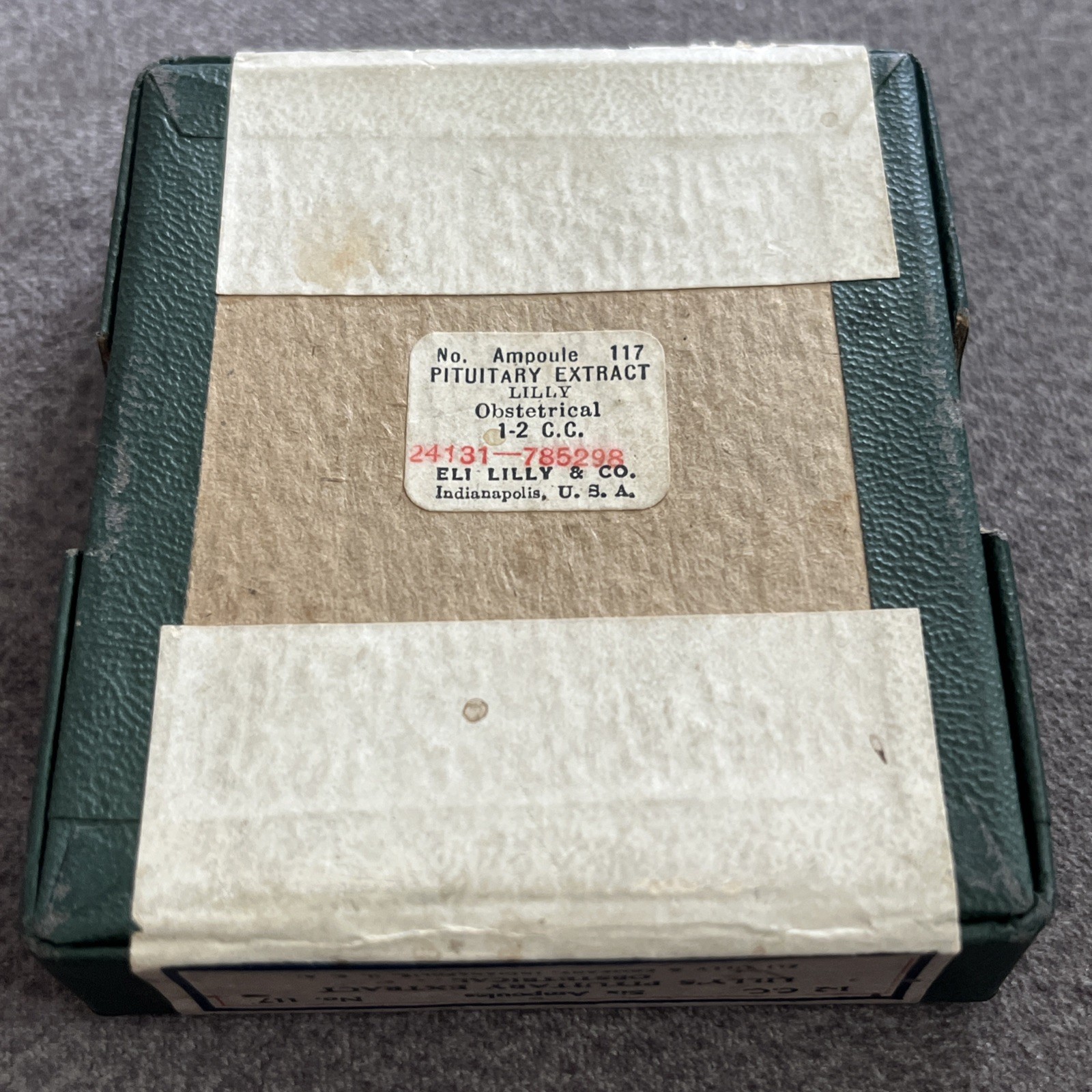 Vintage Eli Lilly Lilly’s Pituitary Extract Obstetrical – Rare Pharmaceutical