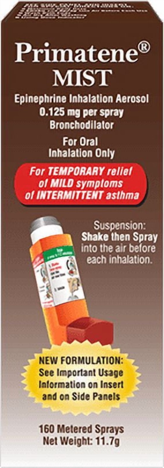 HOT SALE (2 pack) Primatene MIST Epinephrine Oral Inhalation Aerosol, US STOCK