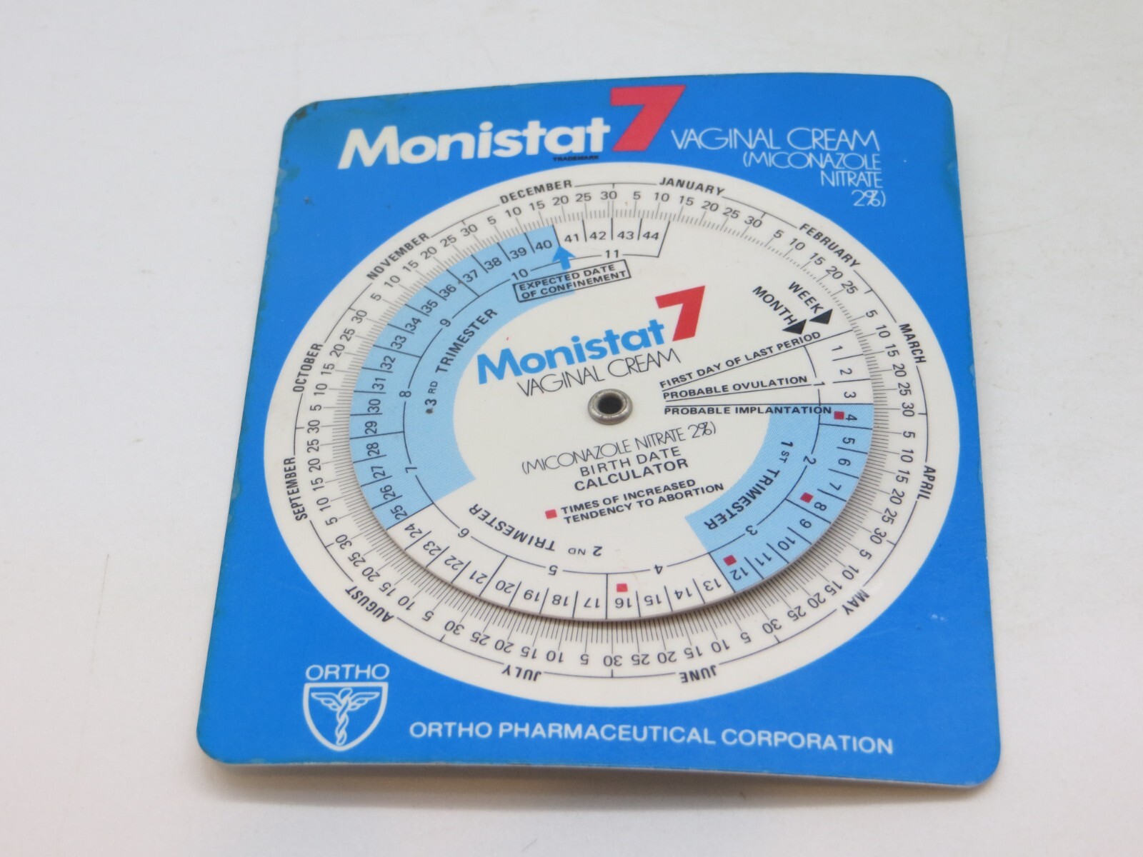 Drug Promo Birth Date Calculator Monistat 7 Vaginal Cream Pregnancy Calendar