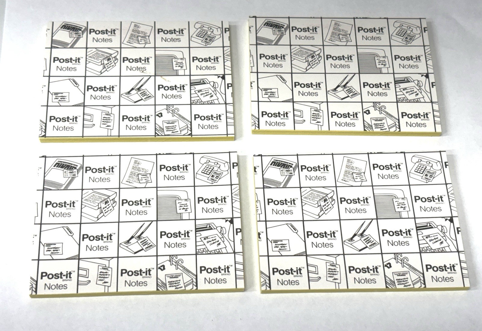 Lot Of 4 Augmentin Post It Note Pads Drug Rep Pharmaceutical Promo Advertising