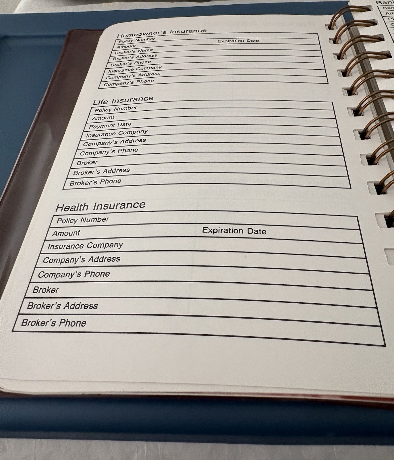 VTG 1985 ATIVAN SPIRAL DOCTOR’S DIARY, NOTEBOOK, PHARMA DRUG REP LOGO NEW NOS