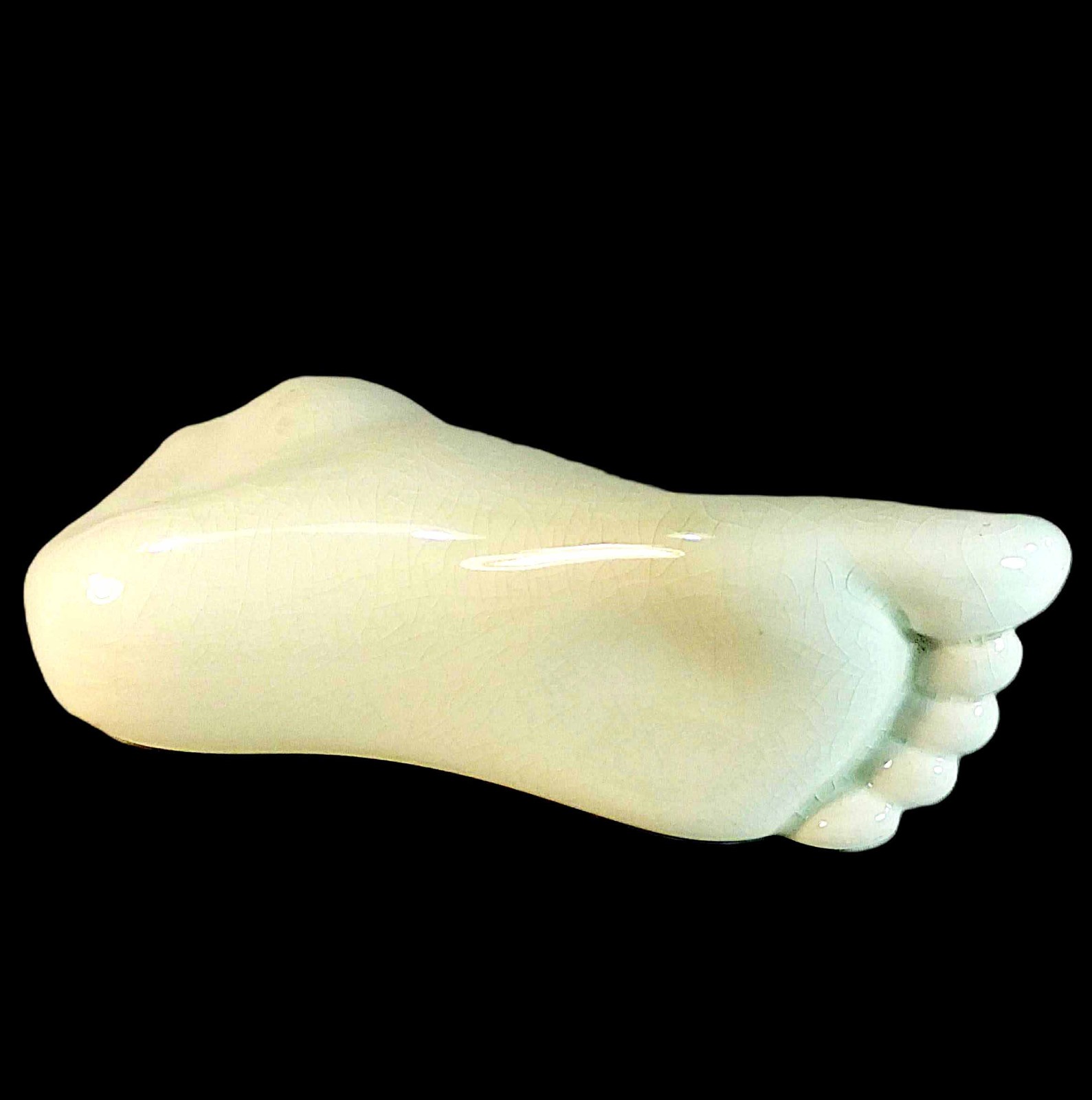 UNUSUAL ROYAL DOULTON Dr. SCHOLL COMMISSIONED SHOP DISPLAY CERAMIC FOOT – 1921