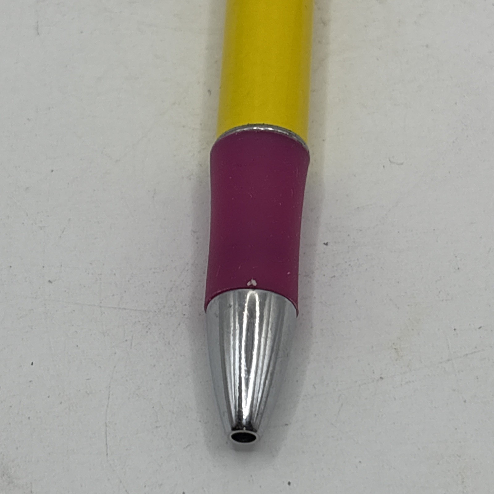 RARE Ambien CR Ink Pen Drug Rep Pharmaceutical Collectible Yellow Pink Blue