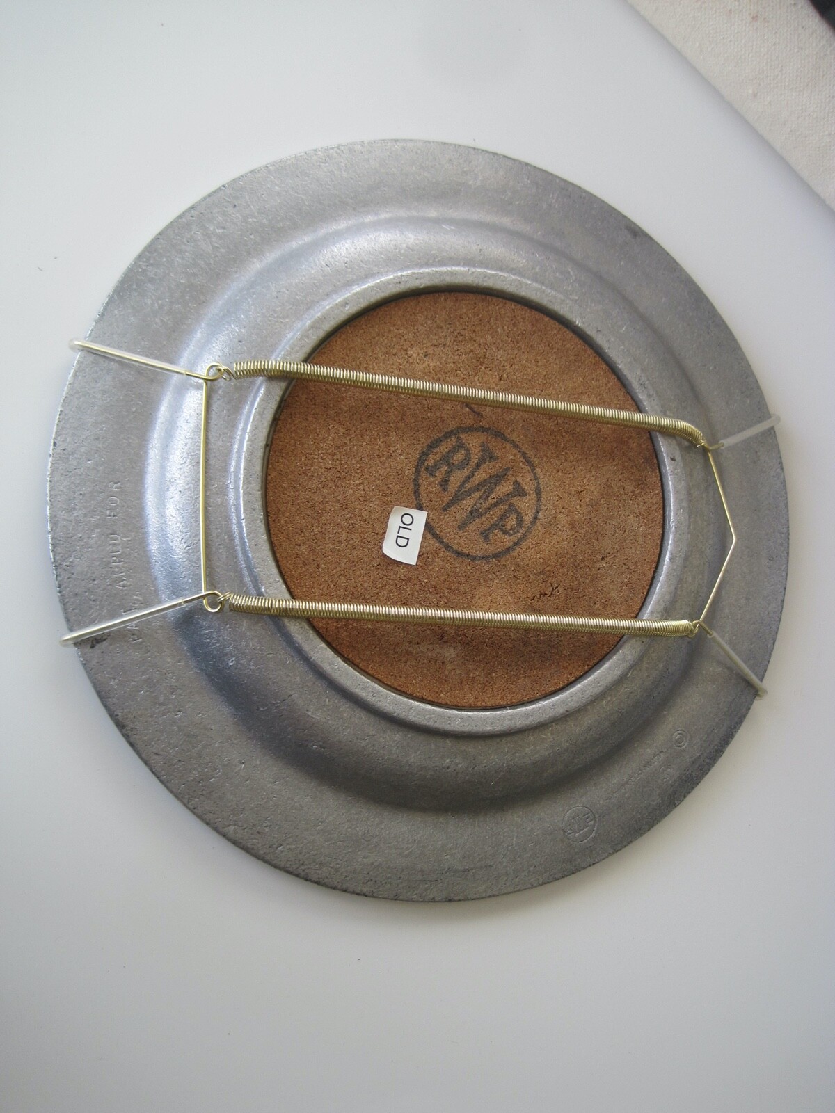 Pharmaceutical Society Wilton Pewter Plate 11″