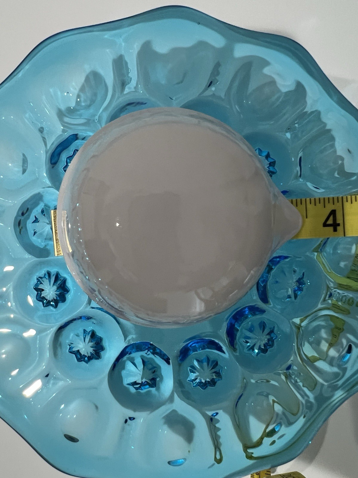 Vintage Coors USA Apothecary Porcelain Evaporating Lab Dish Spout Bowl 03 3 Inch