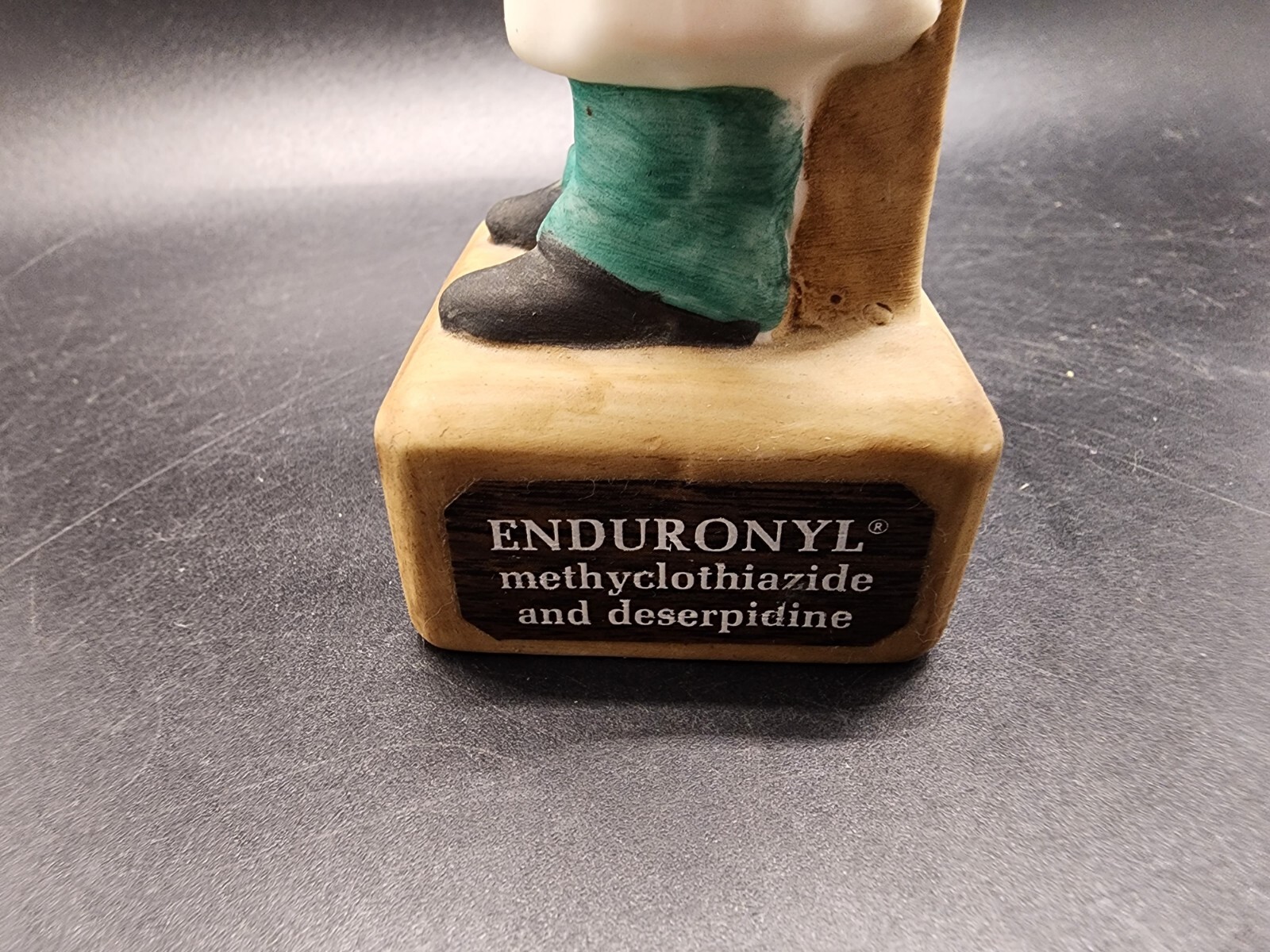 Doctor Figurine Internist Abbott Pharmaceutical Advertising 1970s