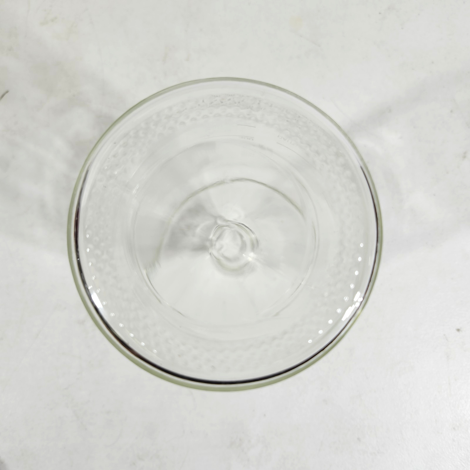 1000ML Amsco Round Glass Apothecary Clear Measuring Bottle Vintage