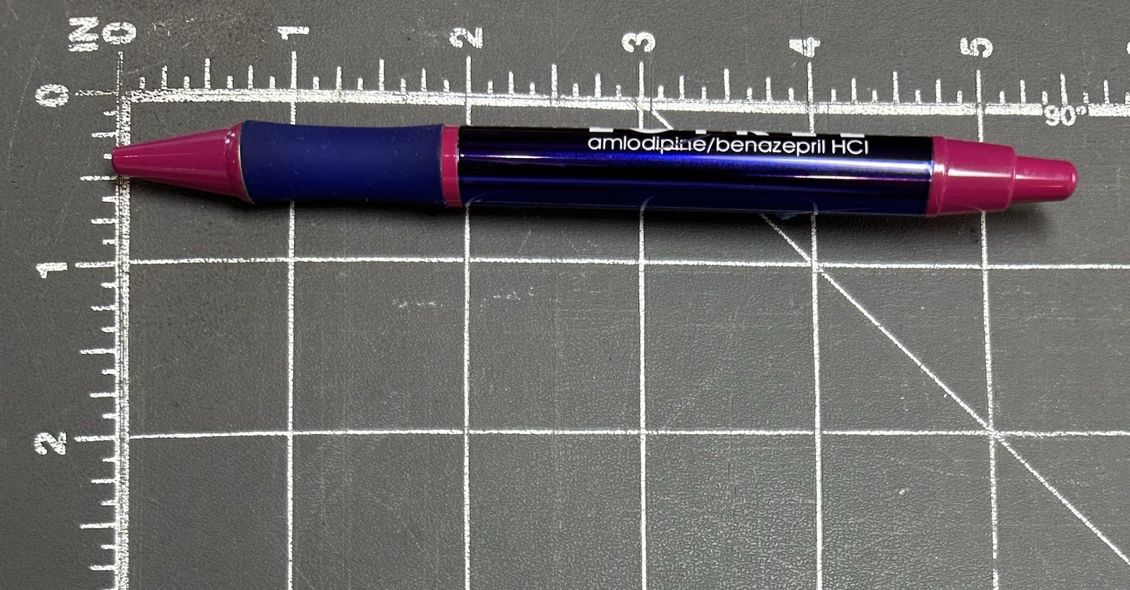Lotrel Novartis Pharmaceutical Promotional Promo Advertising Ballpoint Ink Pen