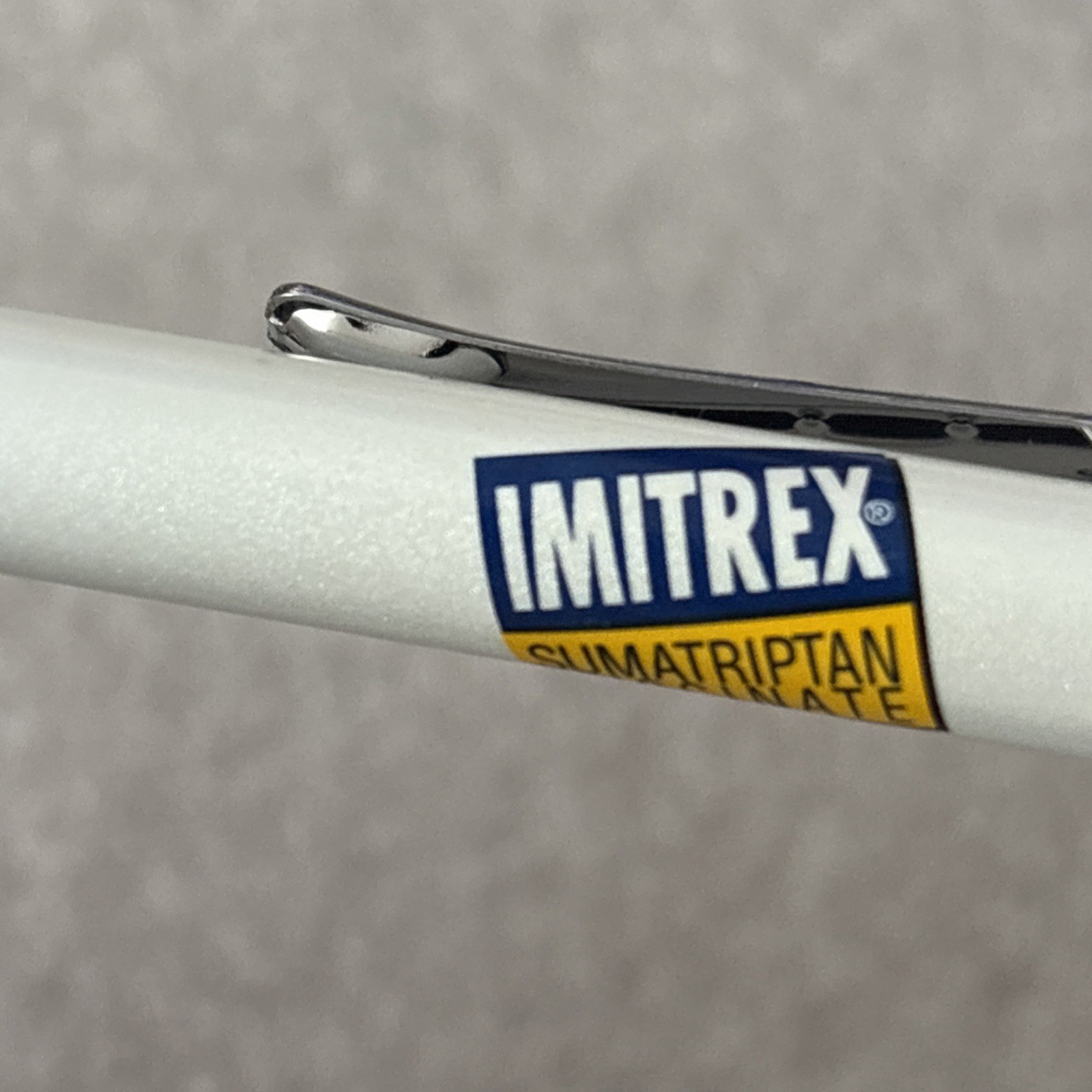 (3) IMITREX Pharma Drug Rep Promo Heavy Metal Pens