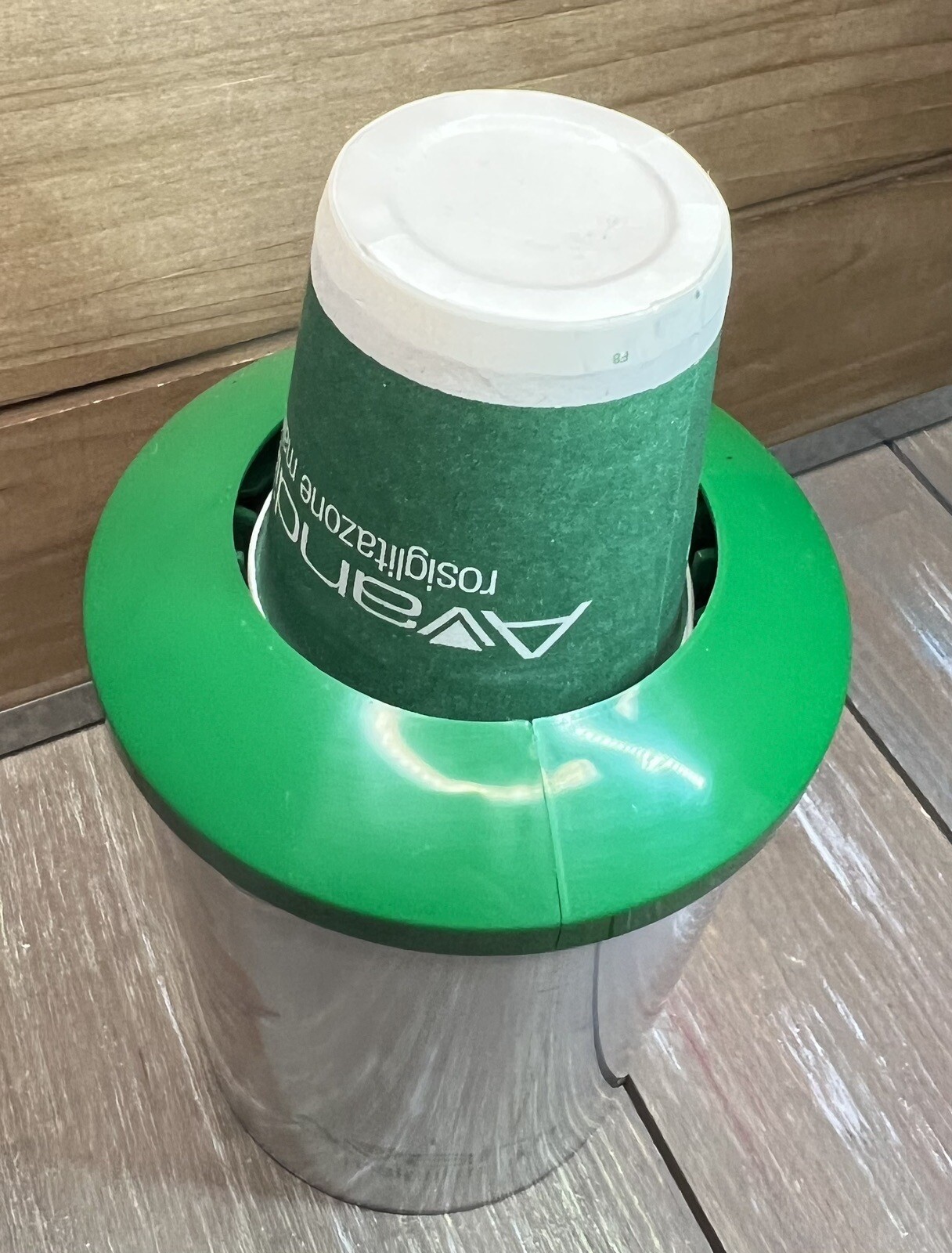 Drug Rep Avandia Pharmaceutical Paper Rinse Cup Dispenser Plastic 7”