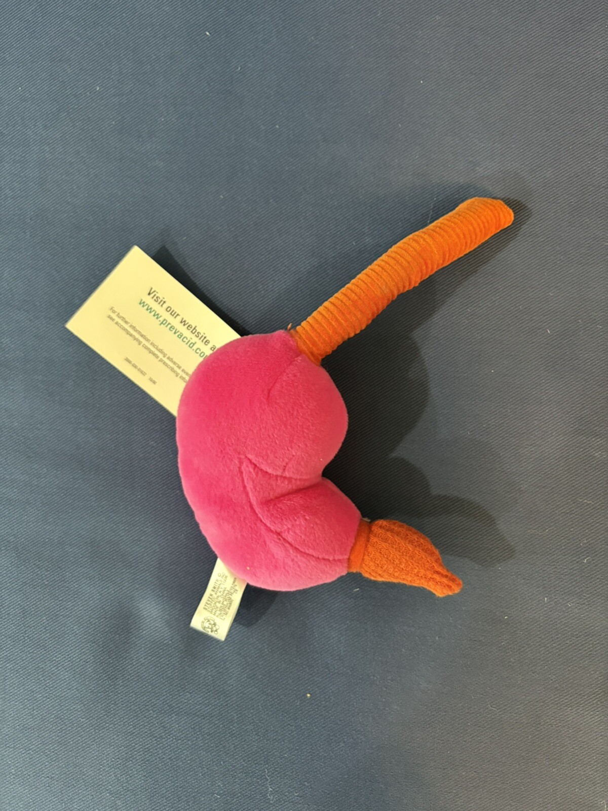 Prevacid Human Stomach Promotional Advertising Plush Drug Rep Promo Stuffed Toy