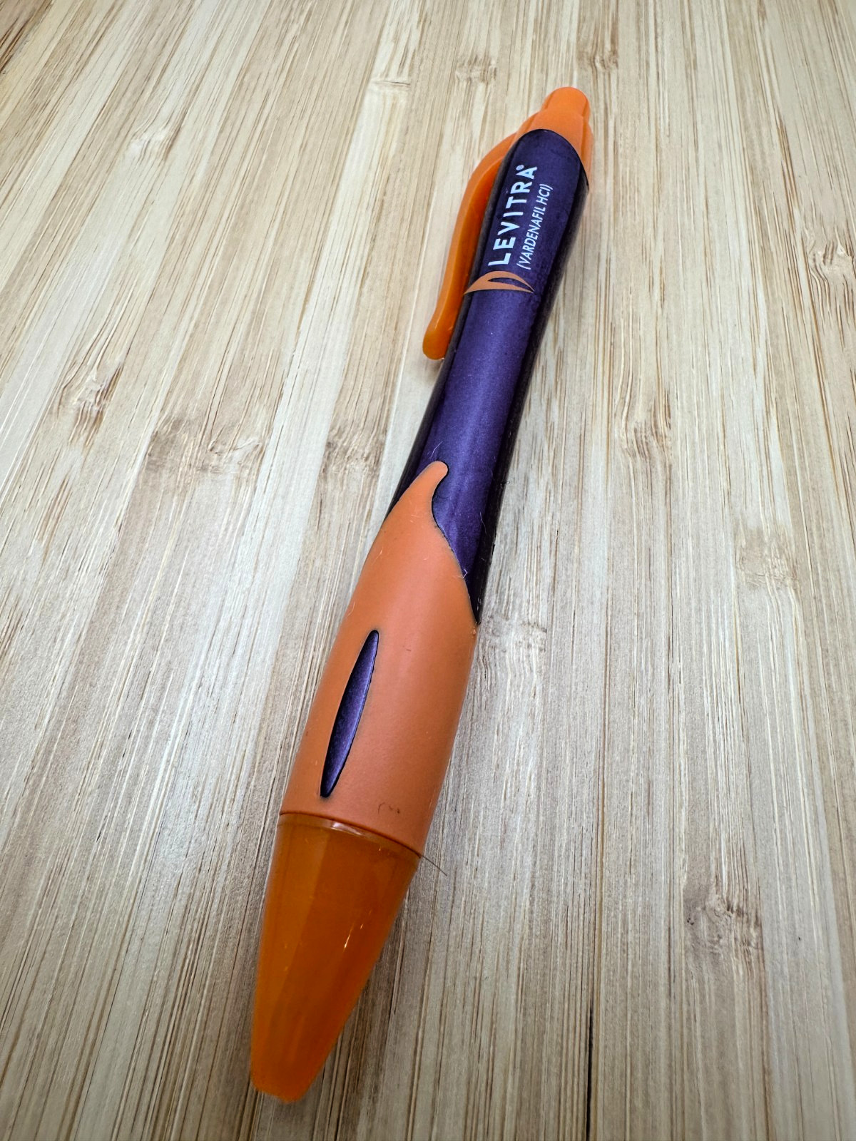 Levitra Pharma Promo Pen Orange Purple Tested & Working