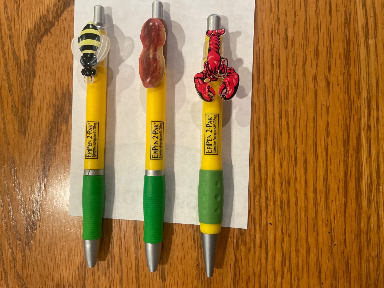 Drug Rep EPIPEN Collectible Pharmaceutical Pen with Unique LOBSTER Pocket Clip