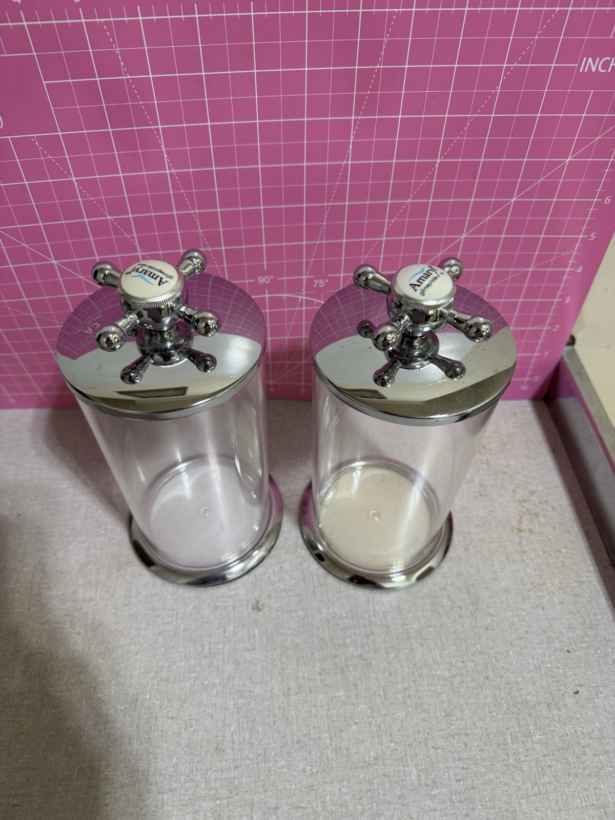 2 Amaryl Glimepiride Tablets Apothecary Jar Drug Pharmaceutical 9 inch