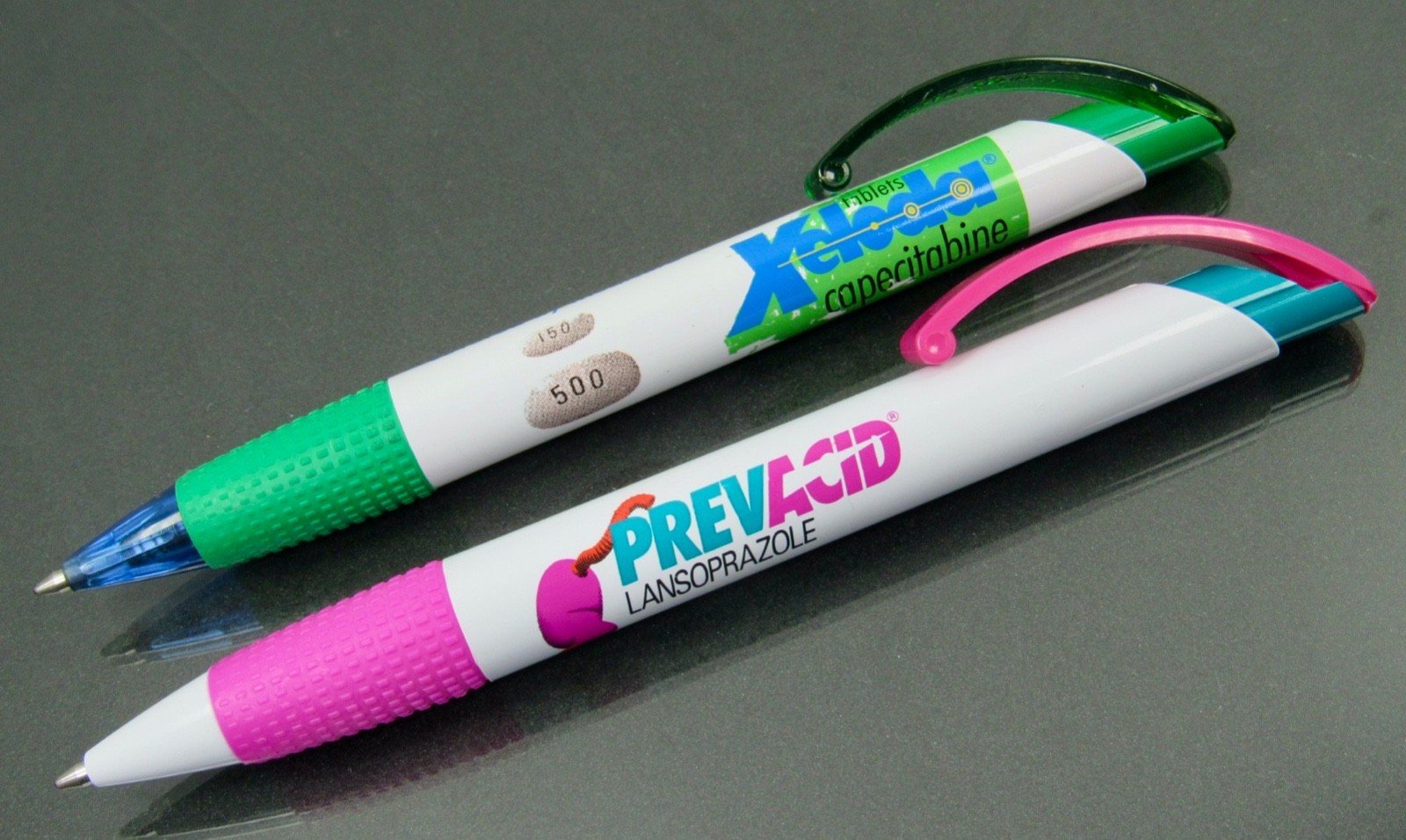 Rare Xeloda & Prevacid Inoxcrom PENS Drug Rep Pharmaceutical Promo Advertising