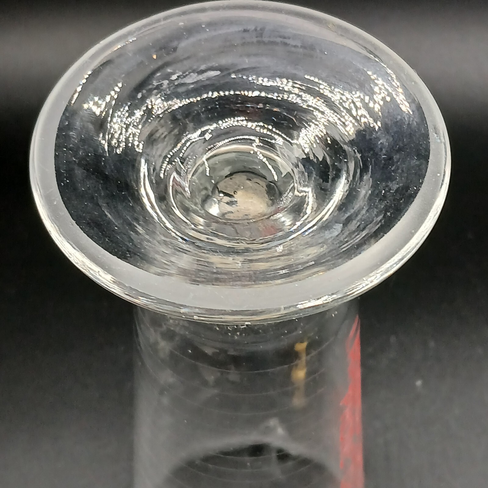 Vintage Advertising Apothacary 8 0z Glass Etched Laboratory Beaker-Larned Sales