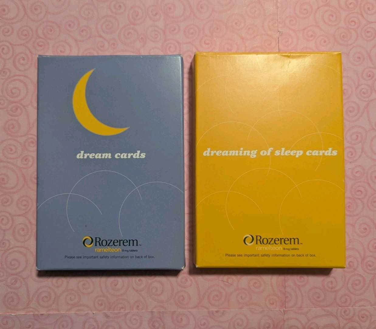 Rozerem Dreaming Of Sleep Dream Interpretation Study Cards Pharmaceutical Promo
