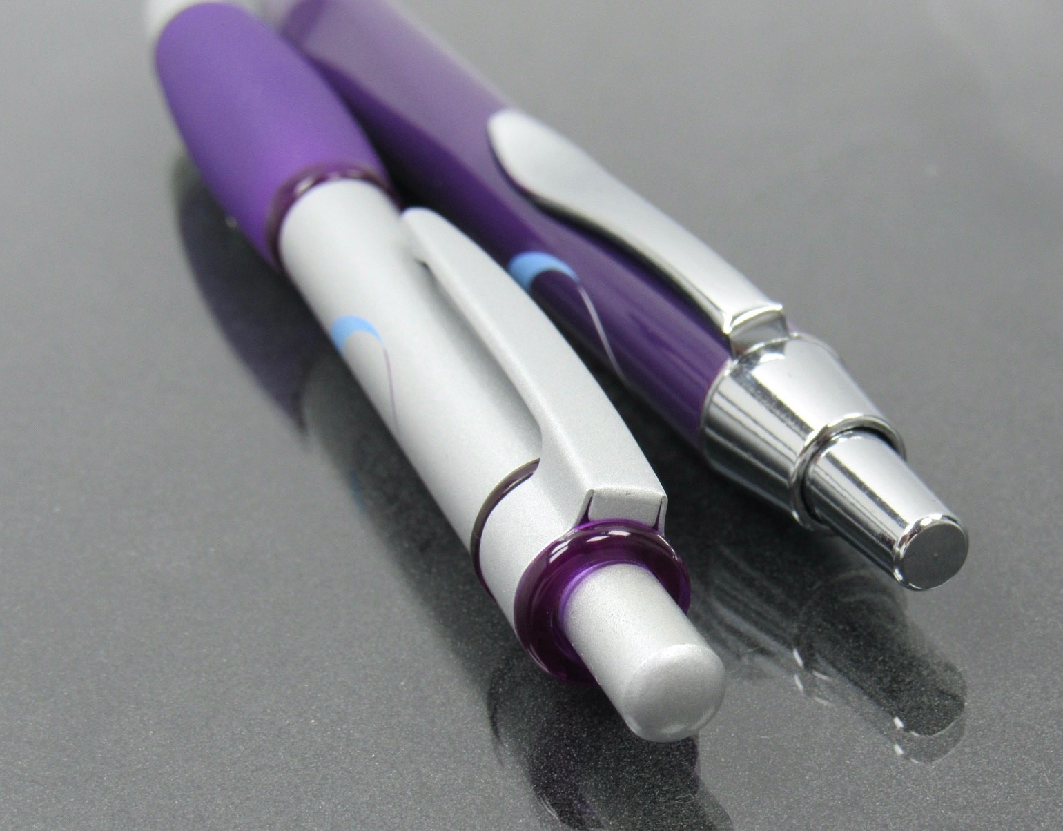 Purple FROVA Heavy Metal PENS Drug Rep Pharmaceutical Promo Advertising Lot of 2