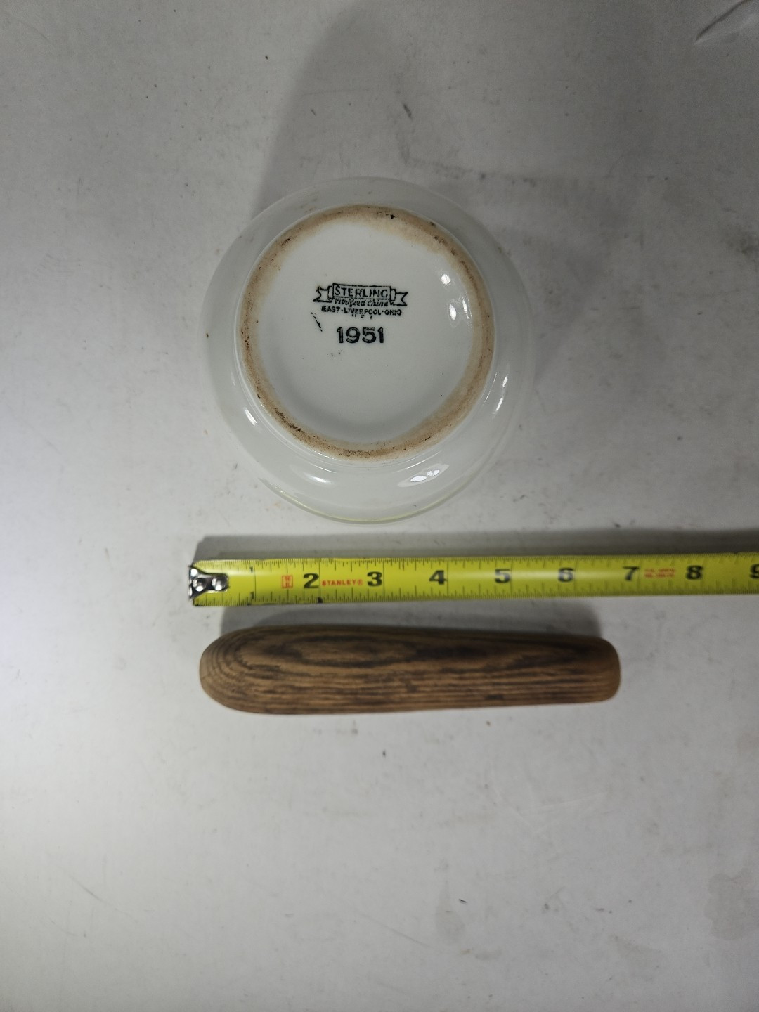 Vintage Antique Pharmacy Apothecary Druggist Mortar & Pestle primitive FREE SHIP