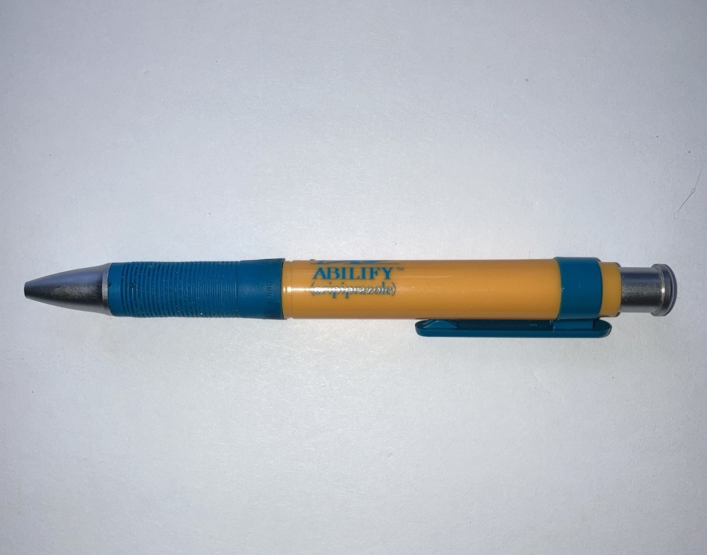 Abilify PEN Drug Rep Pharmaceutical Promo Medical Advertising Metal Plastic READ