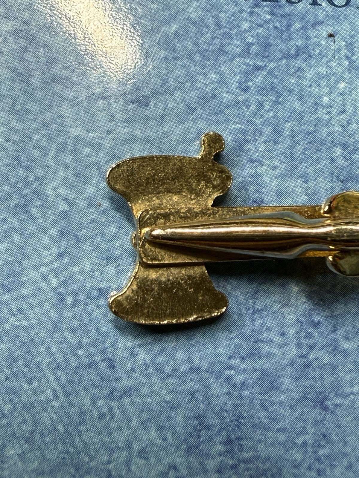Walgreens Pharmacy Gold Mortar and Pestle Tie clip
