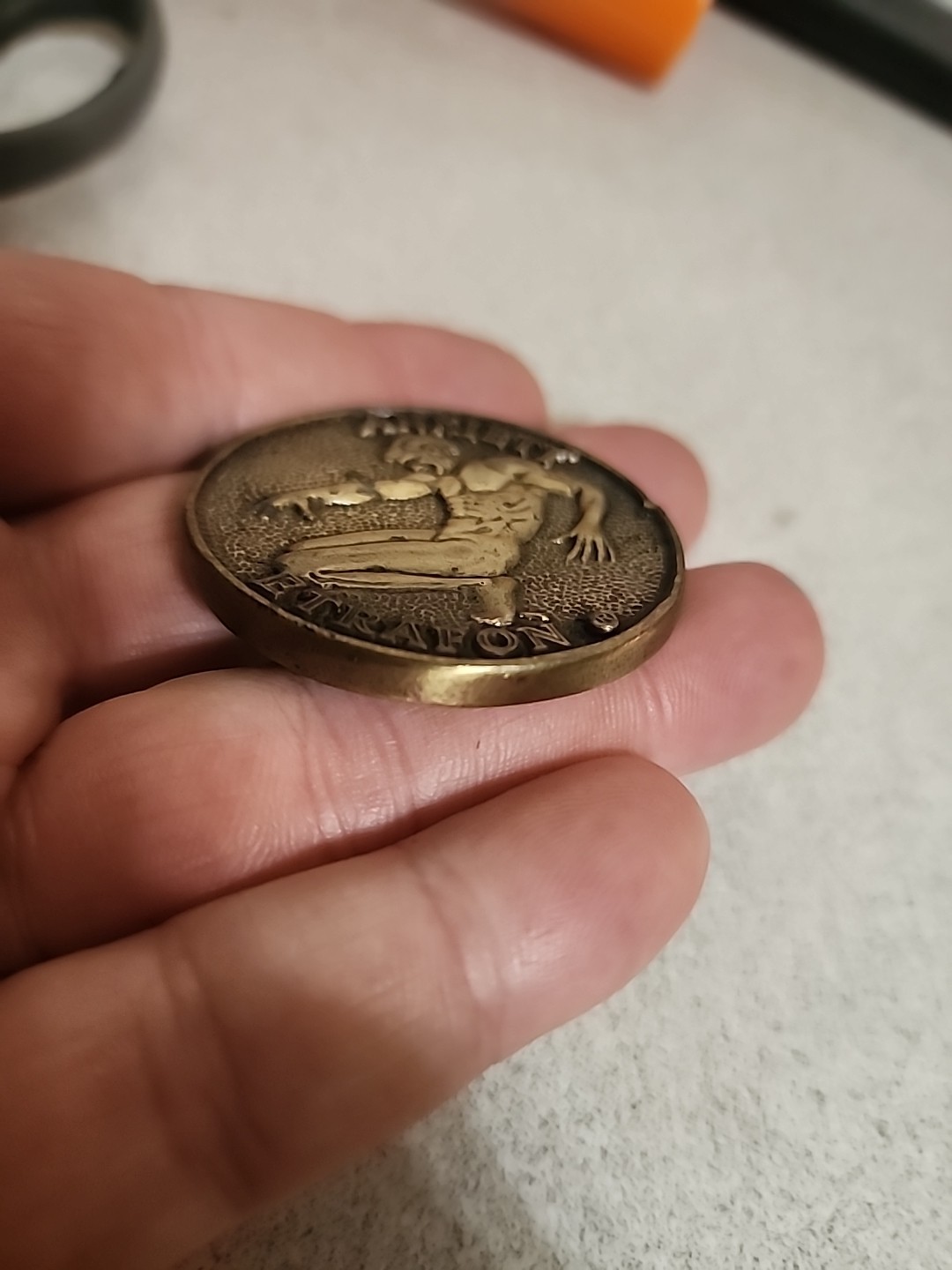 ETRAFON Pharmaceutical Depression Anxiety Medicine Advertising Medal Coin