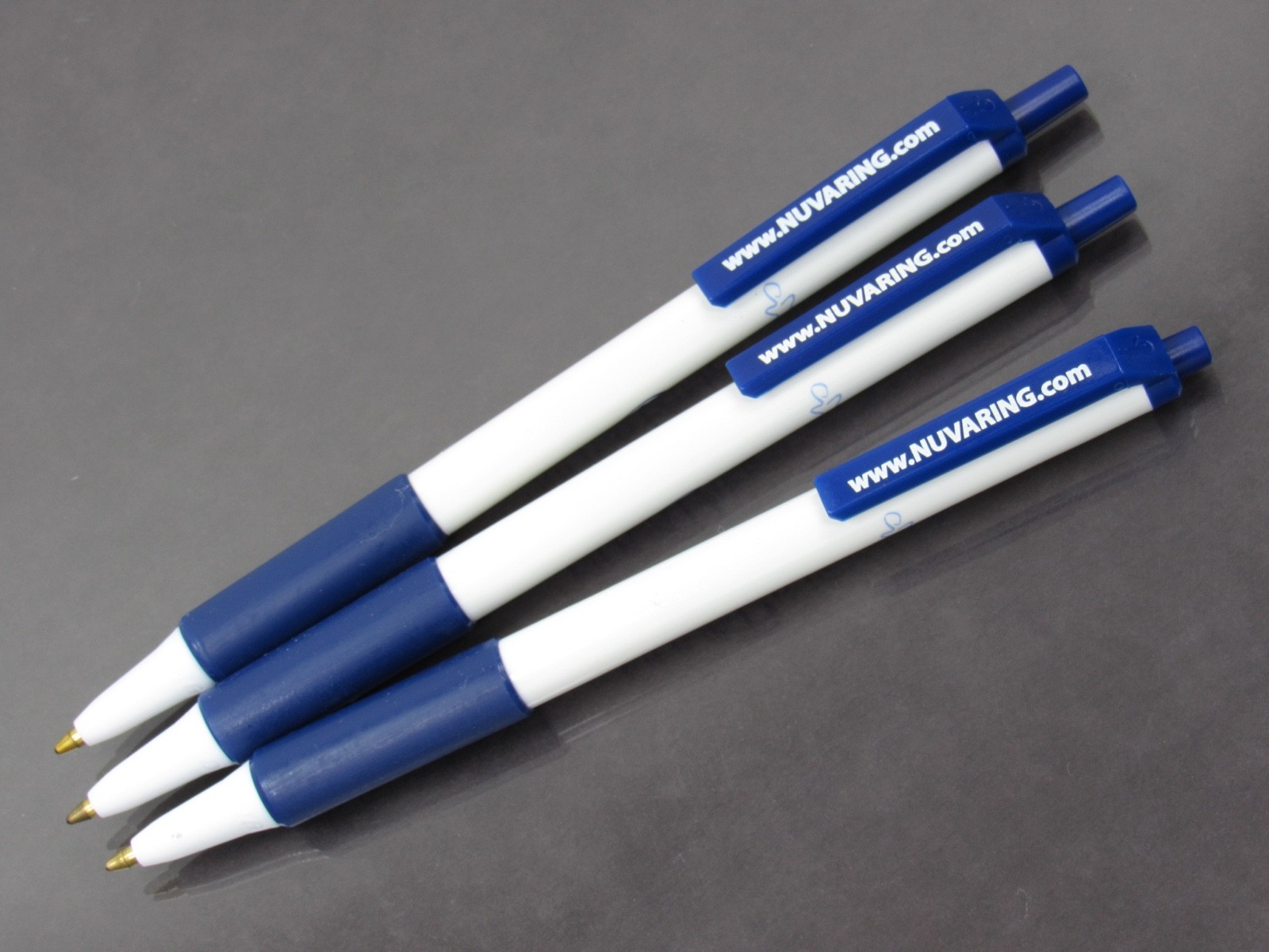 Lot of 3 NuvaRing Estradiol BIC PENS Drug Rep Pharmaceutical Promo Advertising