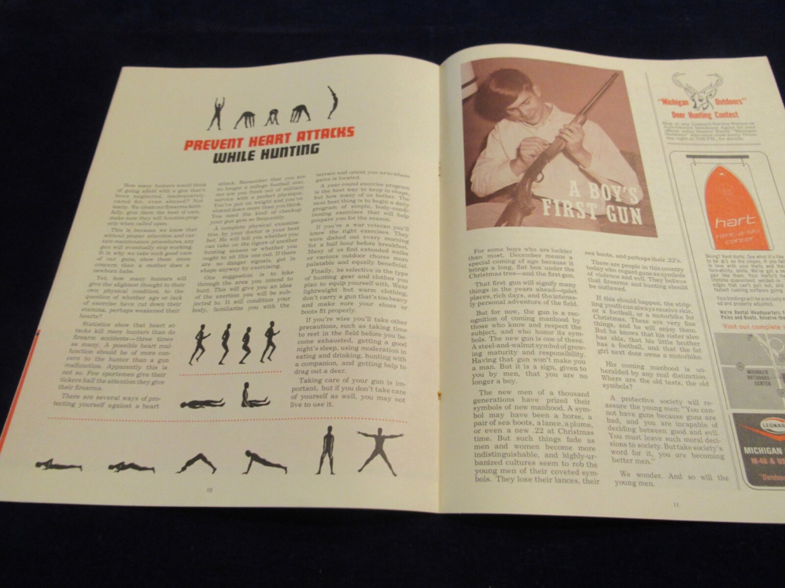 1966 Michigan Outdoors Club Digest w/Annual Fishing Contest Winners info B139