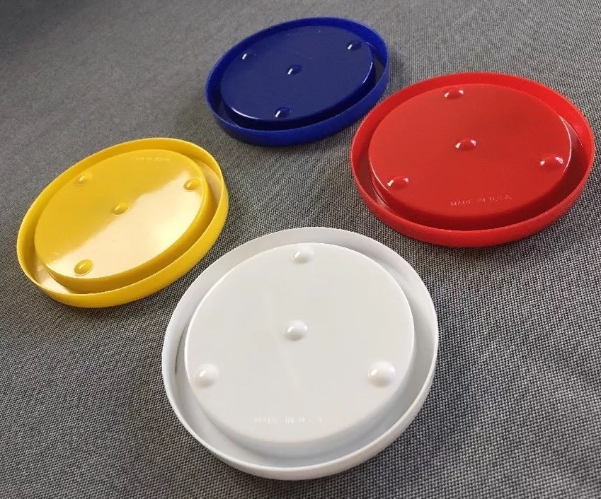 Drug Rep Advertising Capozide Plastic Coasters, Vintage Pharmaceutical 70’s/80’s
