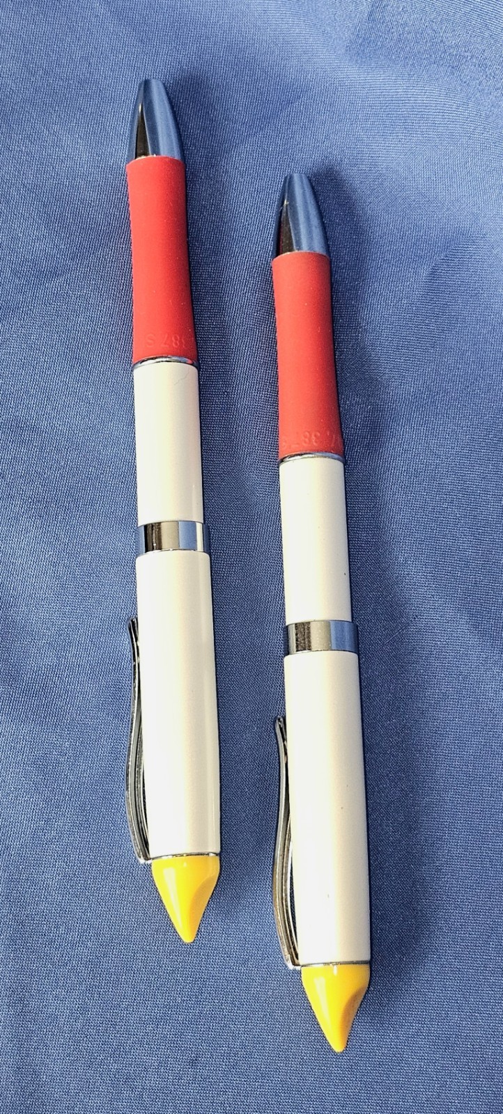 2 Drug Rep Heavy Metal Premium Sanofi Aventis Collectible Pharmaceutical Ink Pen