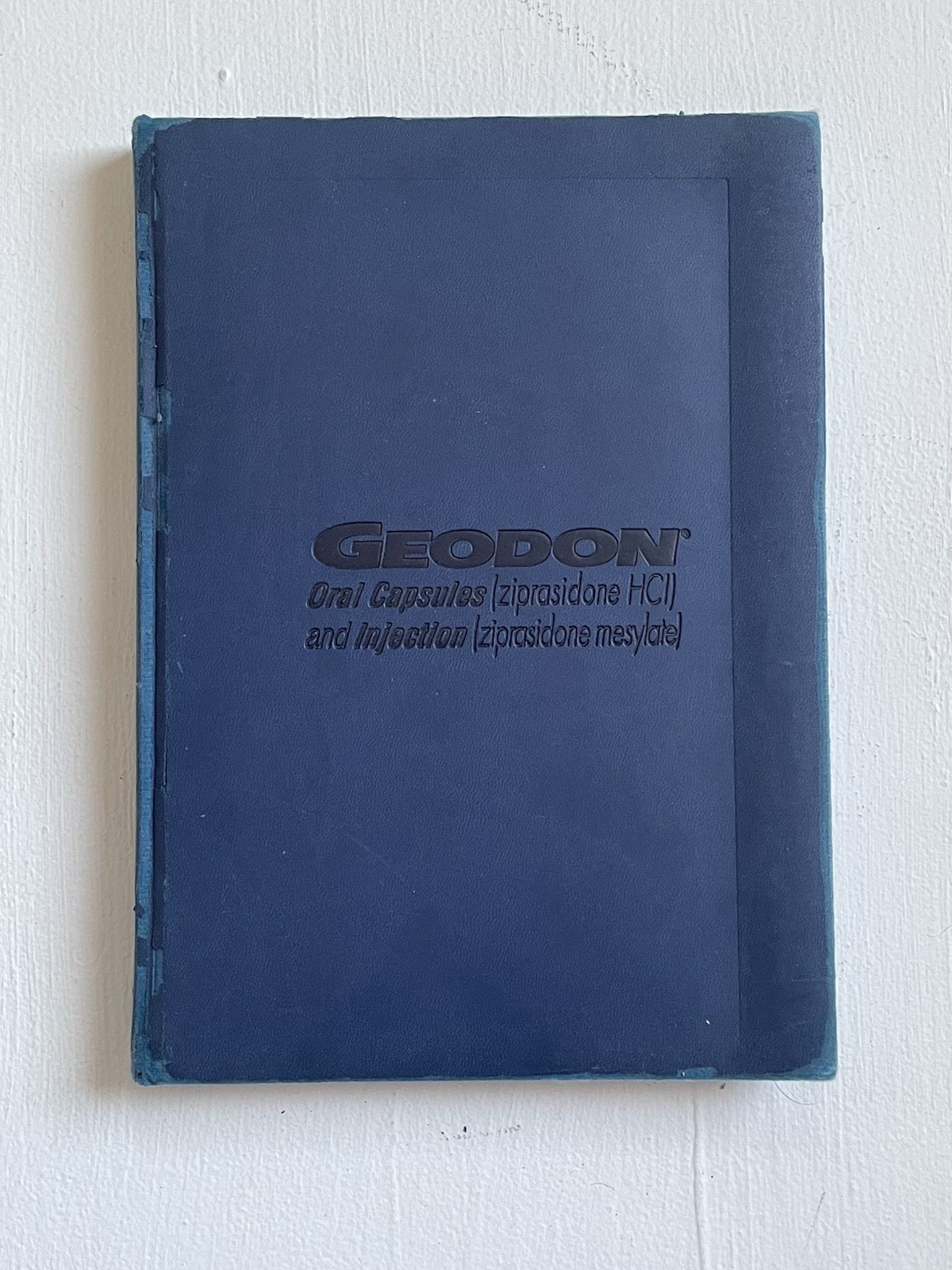 drug rep merch Big pharma Geodon Ziprasidone HCL Prescription Advertising Pfizer