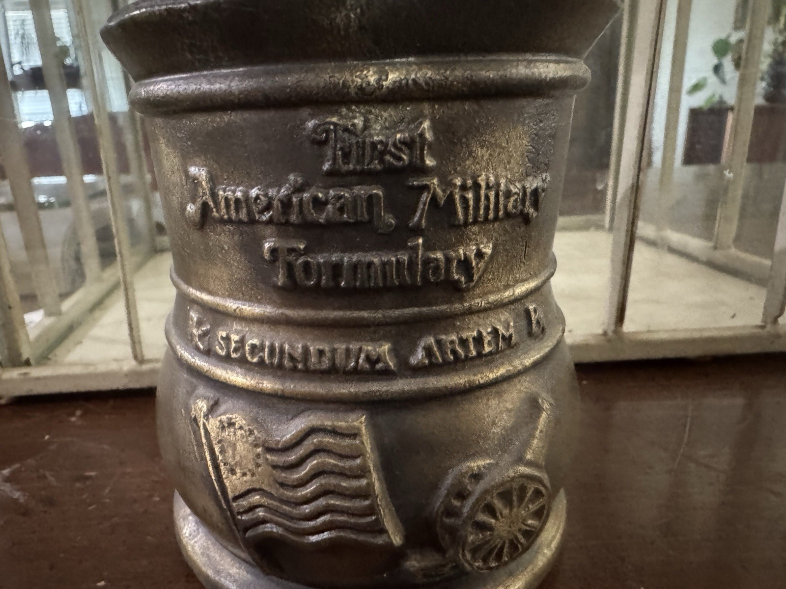 Vtg Lititz Pharmacopoeia Mortar And Pestle Pharmacist Latin 1983 Apothecary