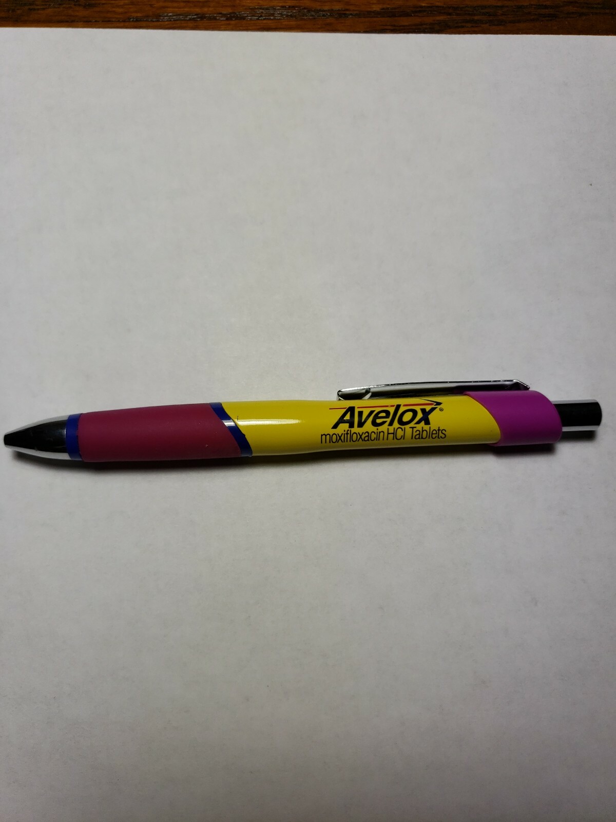 Brand New Drug Rep Pens Avelox Set of 3 Heavy Metal, Multi Color