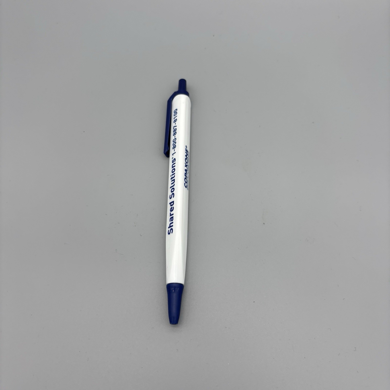 Teva Neuroscience Copaxone 3 Sided Blue White Pen Pharmaceutical Advertising
