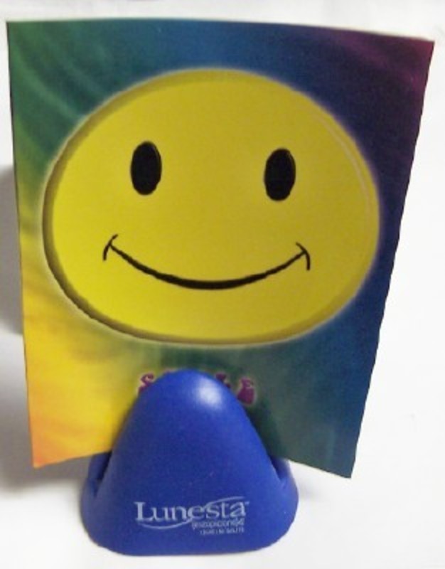 LUNESTA DRUG REP LOGO PAGE PAL PAPERWEIGHT PAPER HOLDER