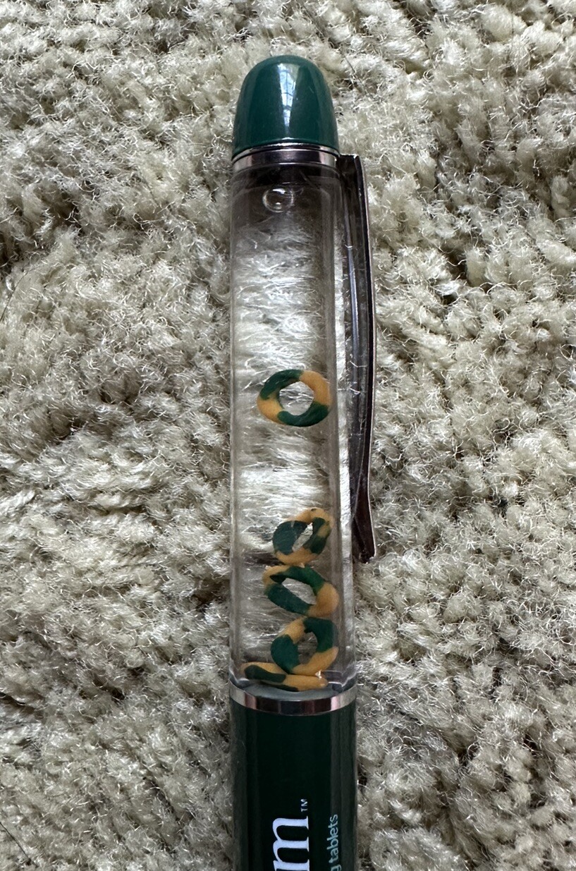Rare Rozerem Drug Rep Pharmaceutical Promo Advertising Floating Pen Metal