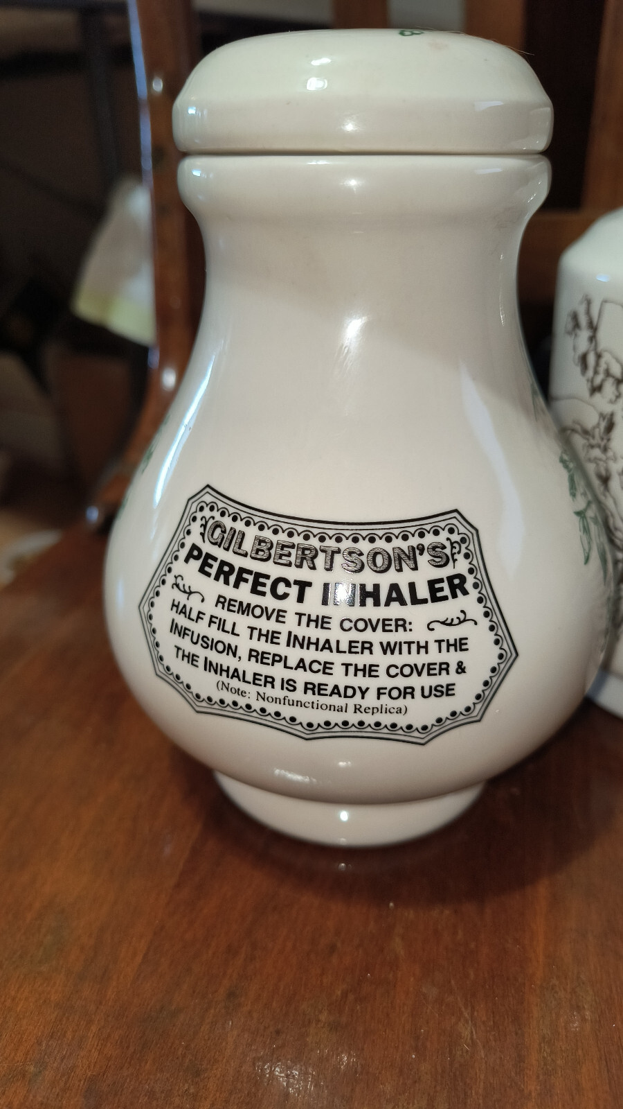 (2) Eli Lilly Replicas Westminster & Gilbertson’s Inhaler Pharmaceutical Adv